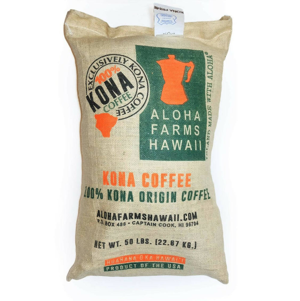 100% KONA PRIME, SCREEN 16+ (WASHED) (25LB.) [$30.48/Lb.]